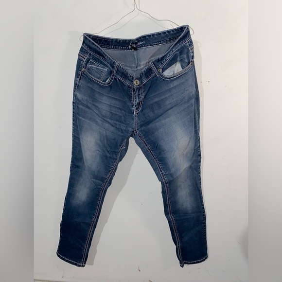 Angels Jeans Denim - Ariya  Blue Denim Jeans